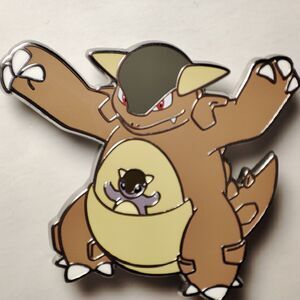 Pokemon TCG Kangaskhan Enamel Pin Official Nintendo Lapel Badge Brooch Figure